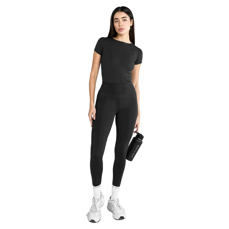 Aztec Diamond Core Women's Tech Short Sleeve Tee - Black-1