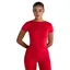 Aztec Diamond Core Women's Tech Short Sleeve Tee - Crimson