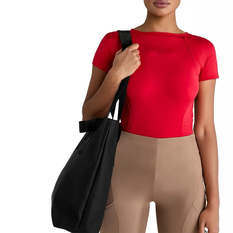 Aztec Diamond Core Women's Tech Short Sleeve Tee - Crimson-4