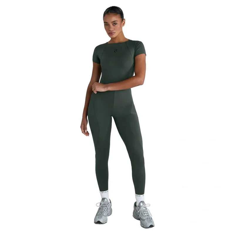 Aztec Diamond Core Women's Tech Short Sleeve Tee - Fern-4