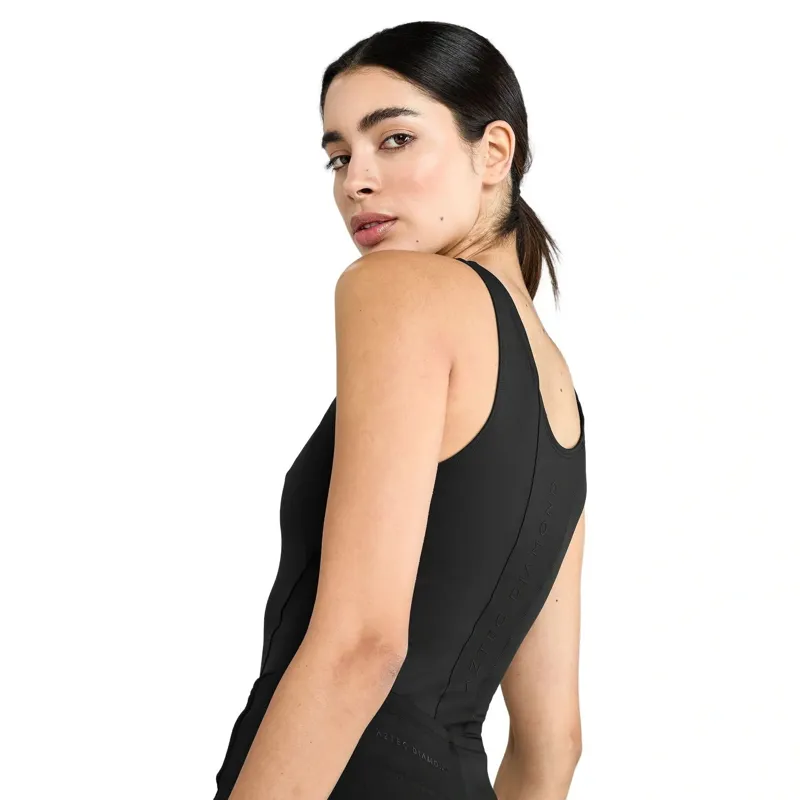 Aztec Diamond Core Women's Tank Top - Black-1
