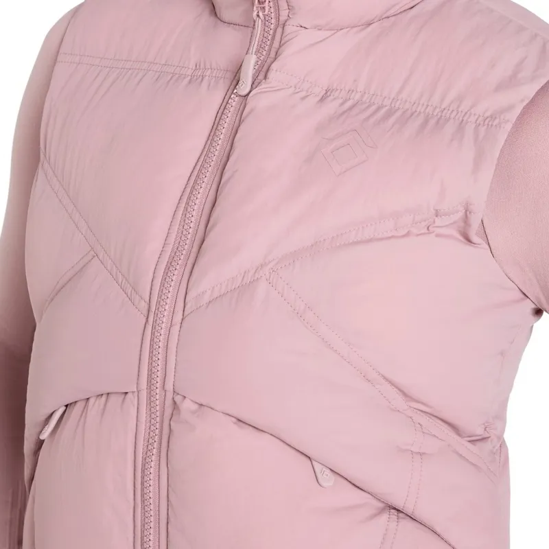 Aztec Diamond Core Womens Mid-Layer Vest - Pink-1