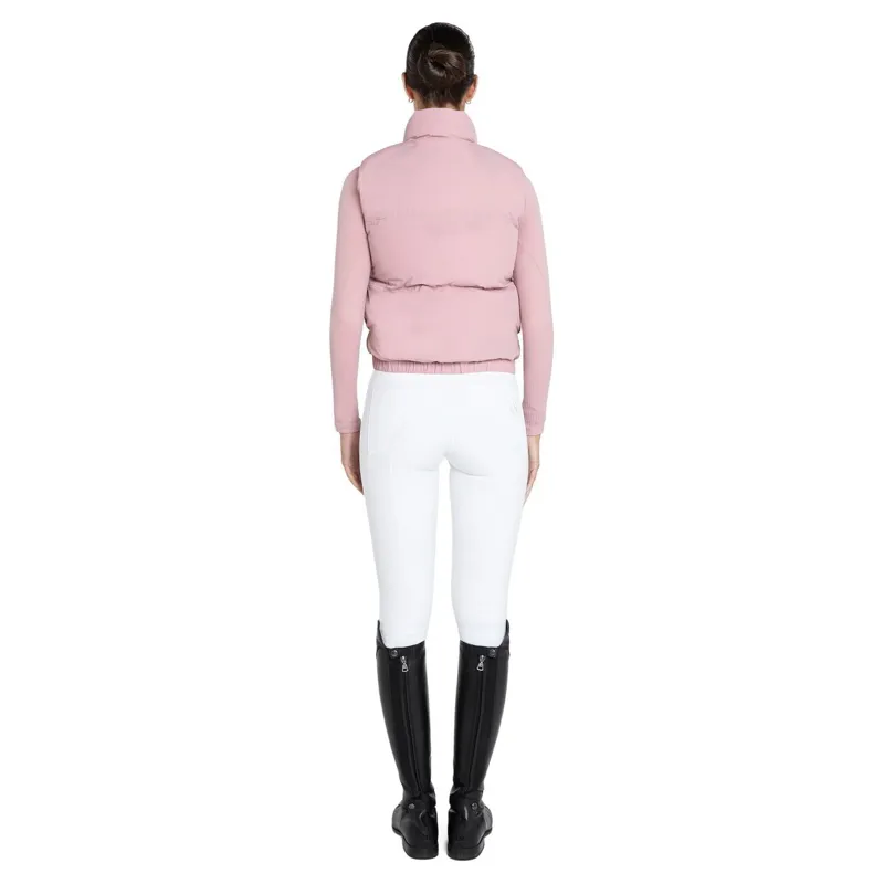 Aztec Diamond Core Womens Mid-Layer Vest - Pink-8