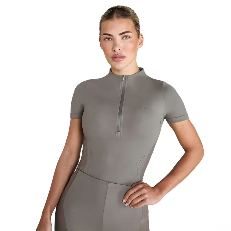 Aztec Diamond Define Women's Short Sleeve Base Layer - Truffle-3