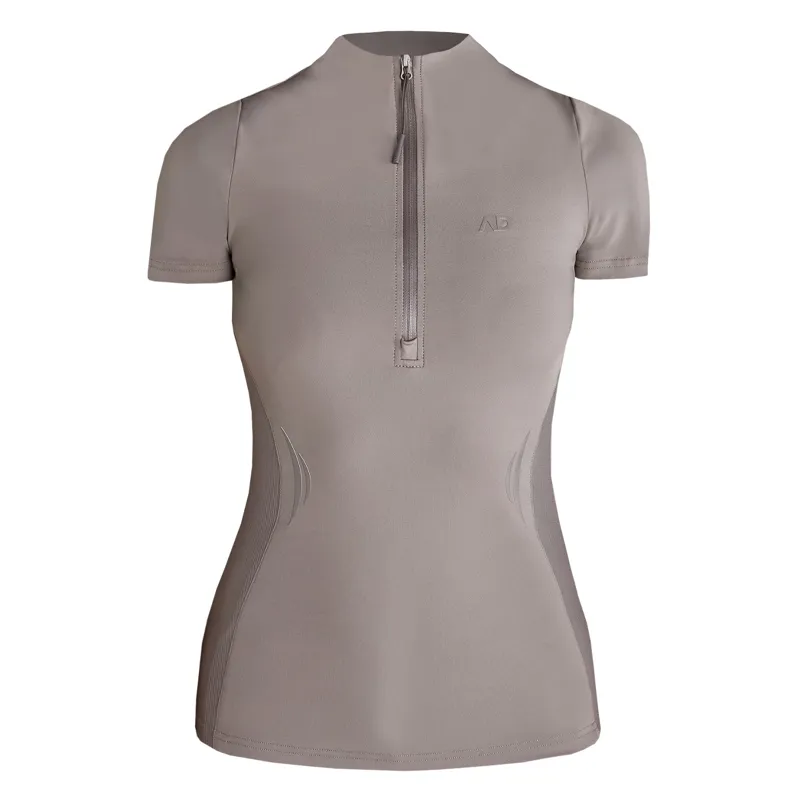 Aztec Diamond Define Women's Short Sleeve Base Layer - Truffle-5
