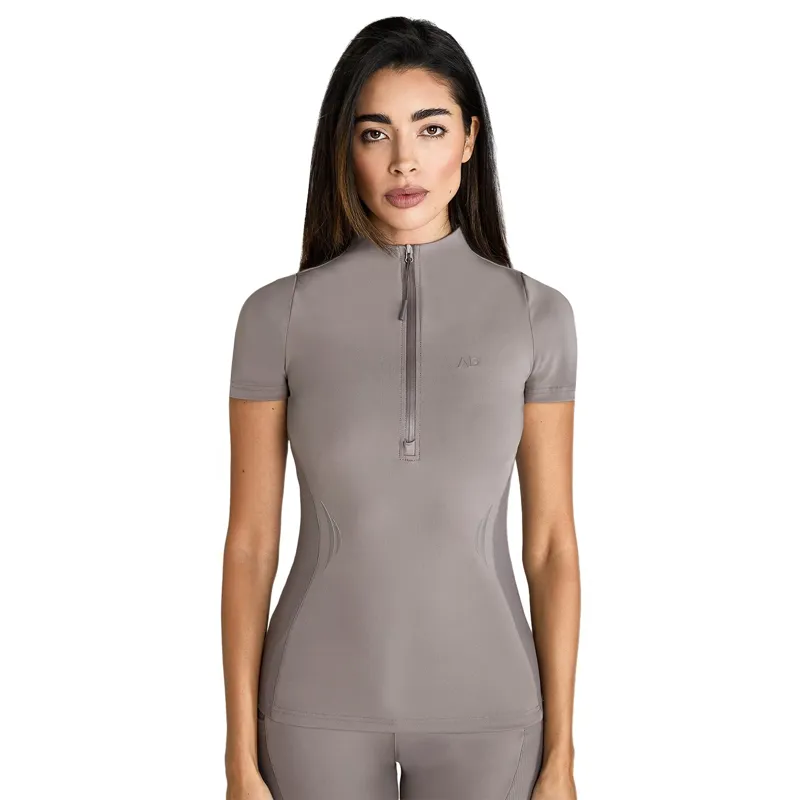 Aztec Diamond Define Women's Short Sleeve Base Layer - Truffle