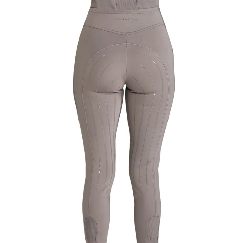 Aztec Diamond Define Full Grip Women's Riding Leggings - Truffle-7
