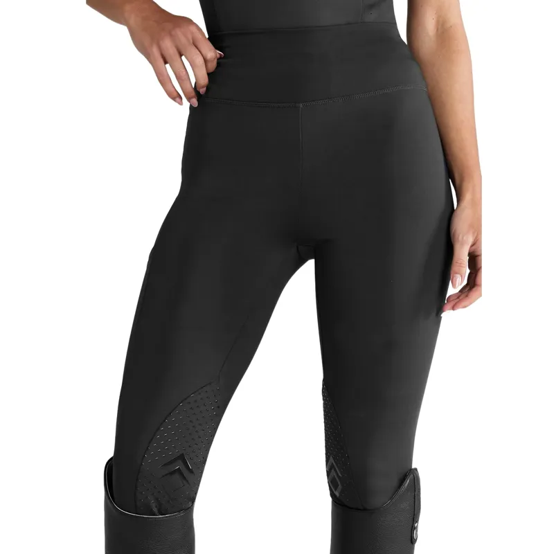 Aztec Diamond Essential Women's Knee Grip Leggings - Black