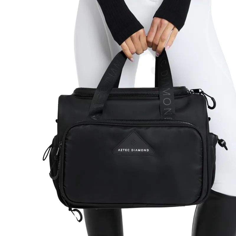 Aztec Diamond Grooming Bag - Black