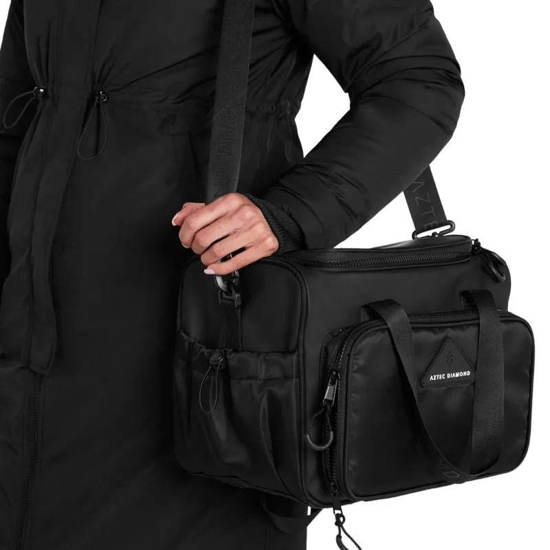Aztec Diamond Grooming Bag - Black-2