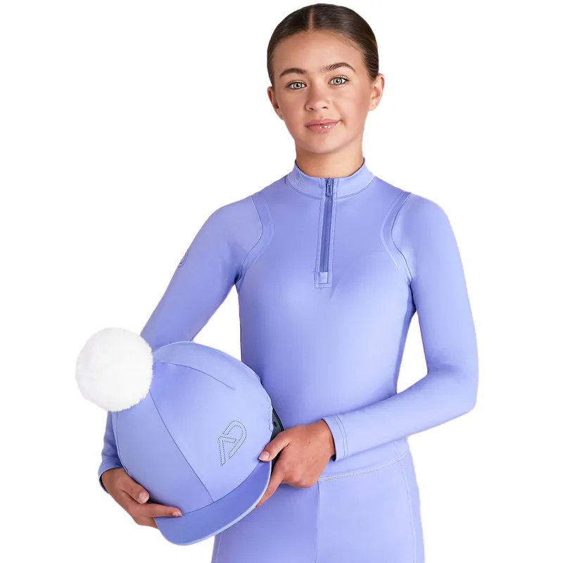 Aztec Diamond Young Rider Cosmic Helmet Cover - Violet-1