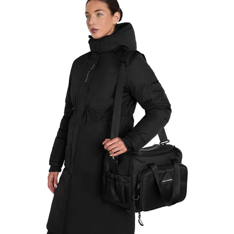 Aztec Diamond Insulated Waterproof Women's Rain Jacket - Black Pre-Order-7