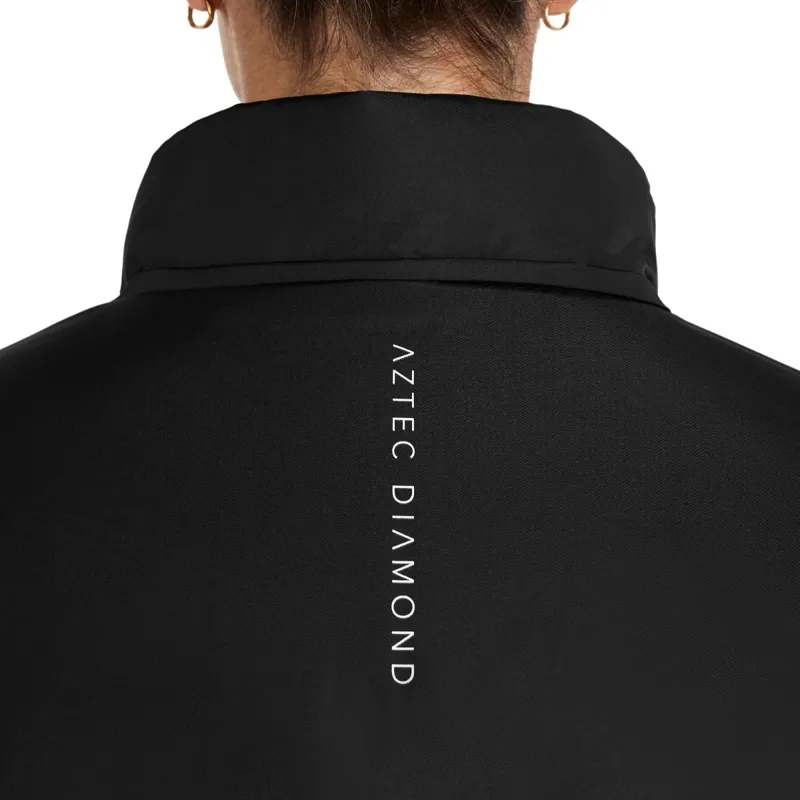 Aztec Diamond Insulated Waterproof Women's Rain Jacket - Black Pre-Order-4