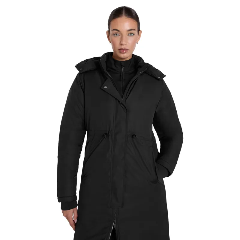 Aztec Diamond Insulated Waterproof Women's Rain Jacket - Black Pre-Order-2