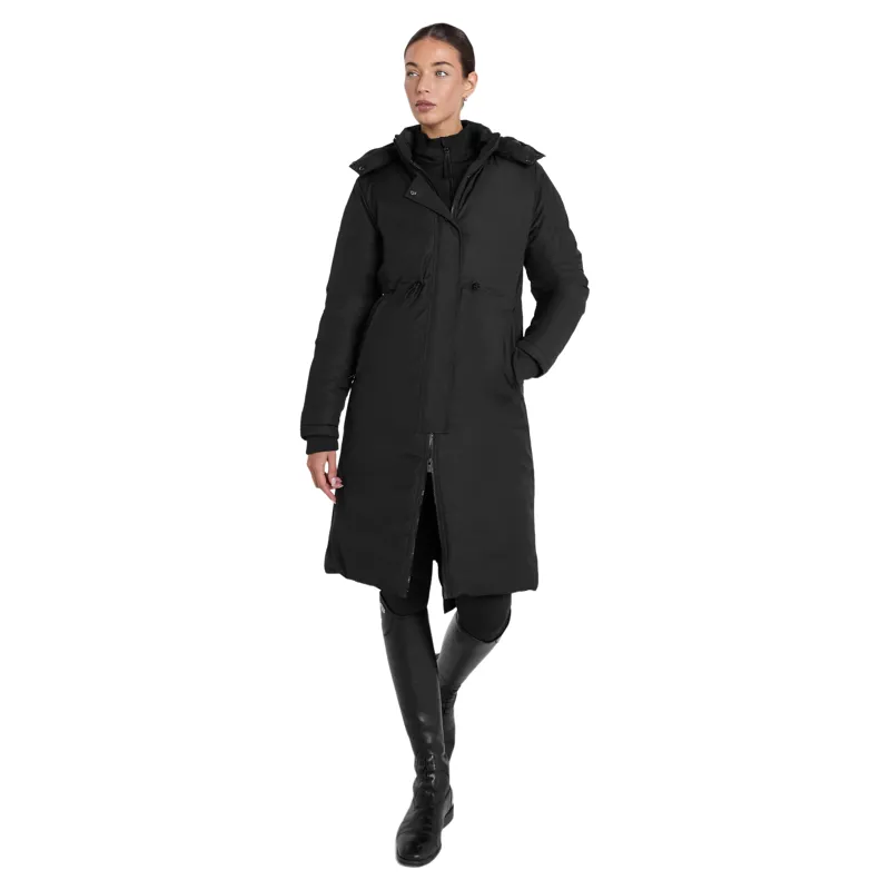Aztec Diamond Insulated Waterproof Women's Rain Jacket - Black Pre-Order-5