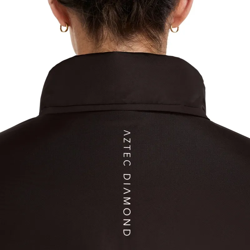 Aztec Diamond Insulated Waterproof Women's Rain Jacket - Espresso Pre-Order-6