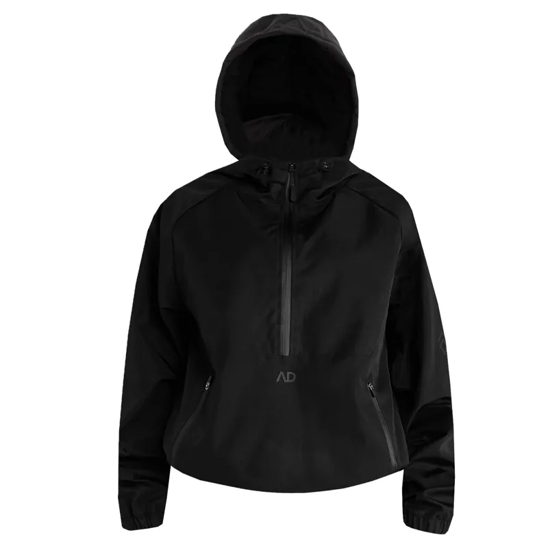 Aztec Diamond Weather Ready Womens Half Zip Pull On Jacket - Black-1