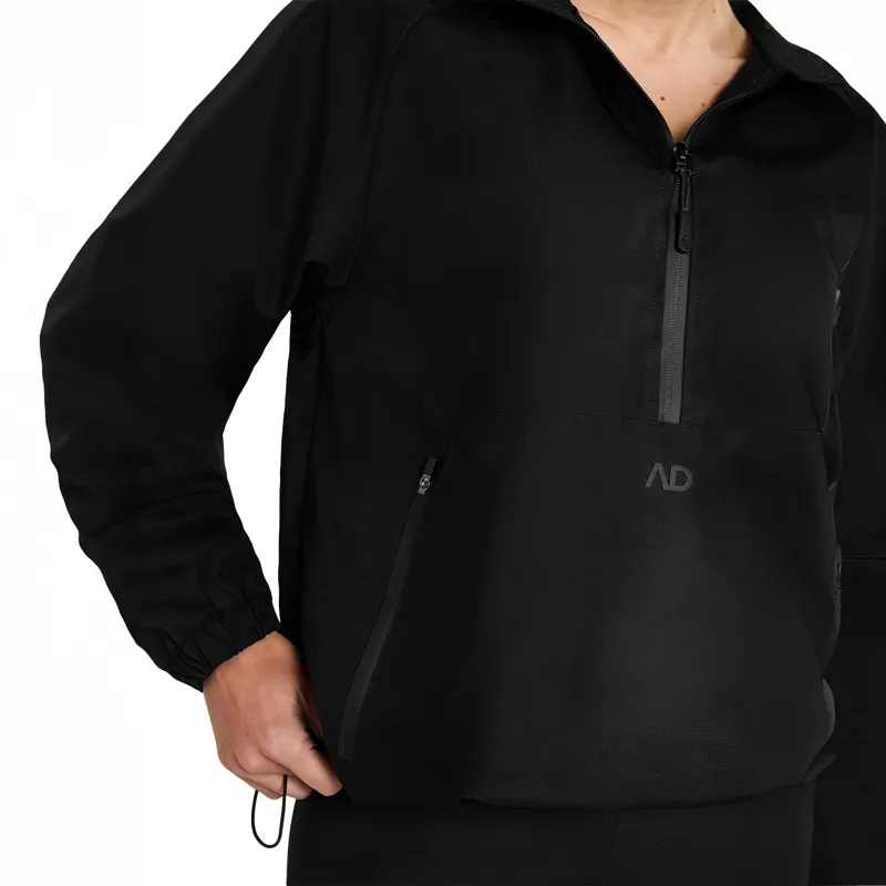 Aztec Diamond Weather Ready Womens Half Zip Pull On Jacket - Black-4