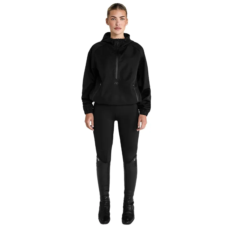 Aztec Diamond Weather Ready Womens Half Zip Pull On Jacket - Black-6