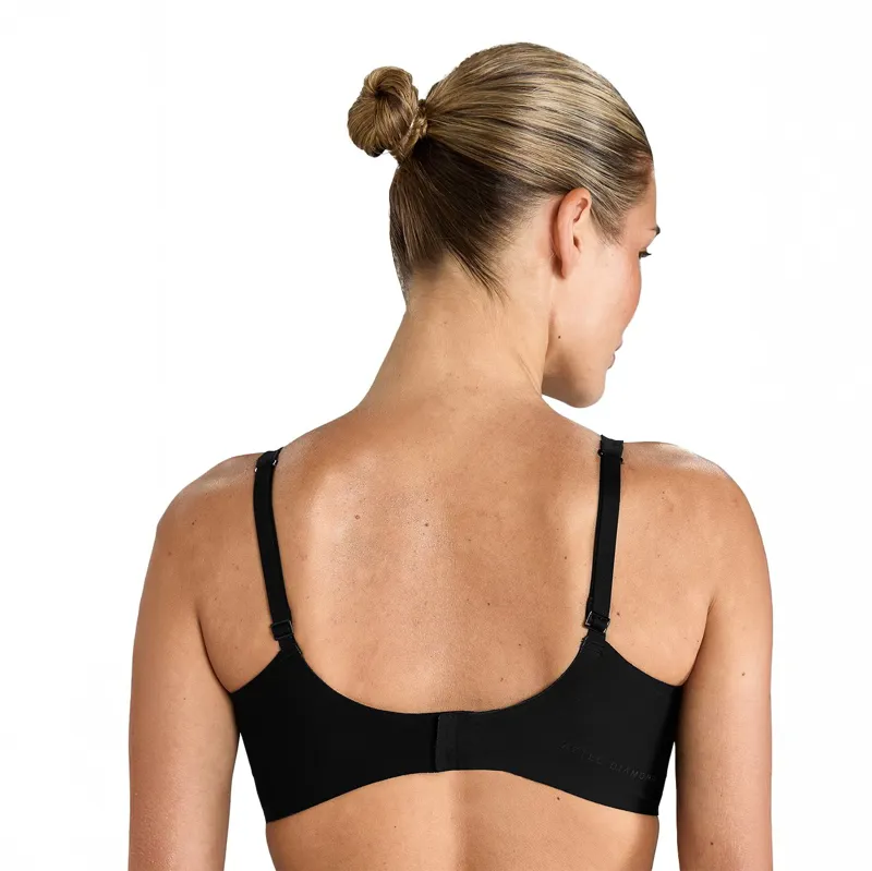 Aztec Diamond Women's V Seamless Bra - Black-2