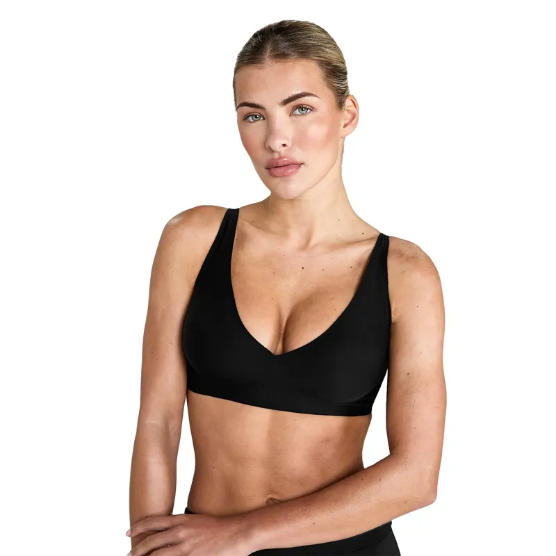 Aztec Diamond Women's V Seamless Bra - Black-3