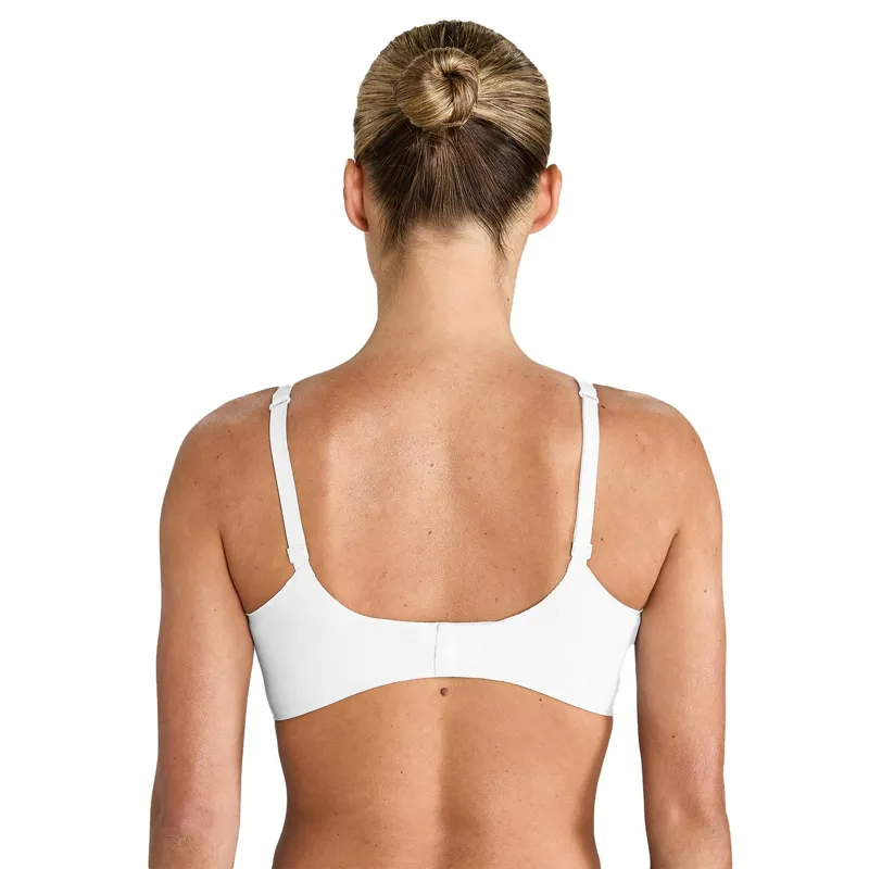 Aztec Diamond Womens V Seamless Bra - White-2