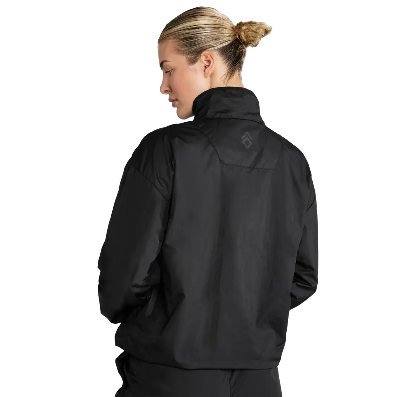Aztec Diamond Waterproof Women's Half Zip Track Jacket - Black-1