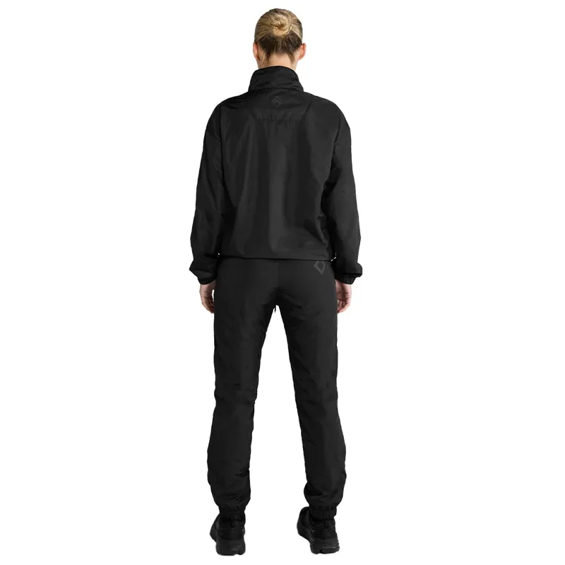 Aztec Diamond Waterproof Women's Half Zip Track Jacket - Black-3