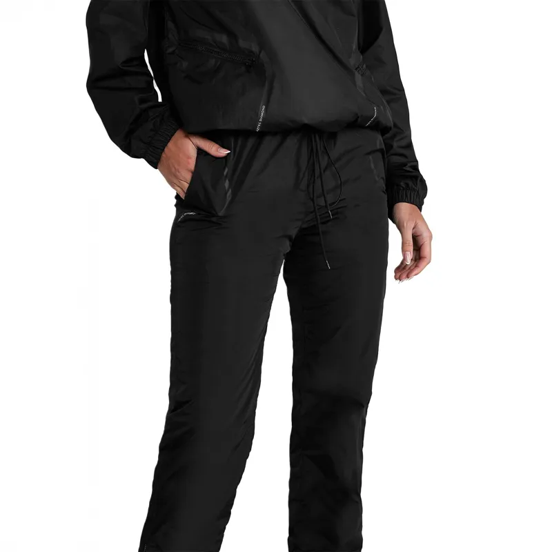 Aztec Diamond Track Womens Waterproof Pants - Black-4