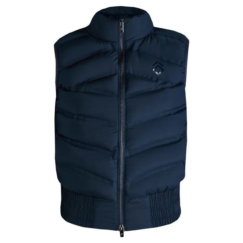 Aztec Diamond Lightweight Ladies Vest - Navy-2