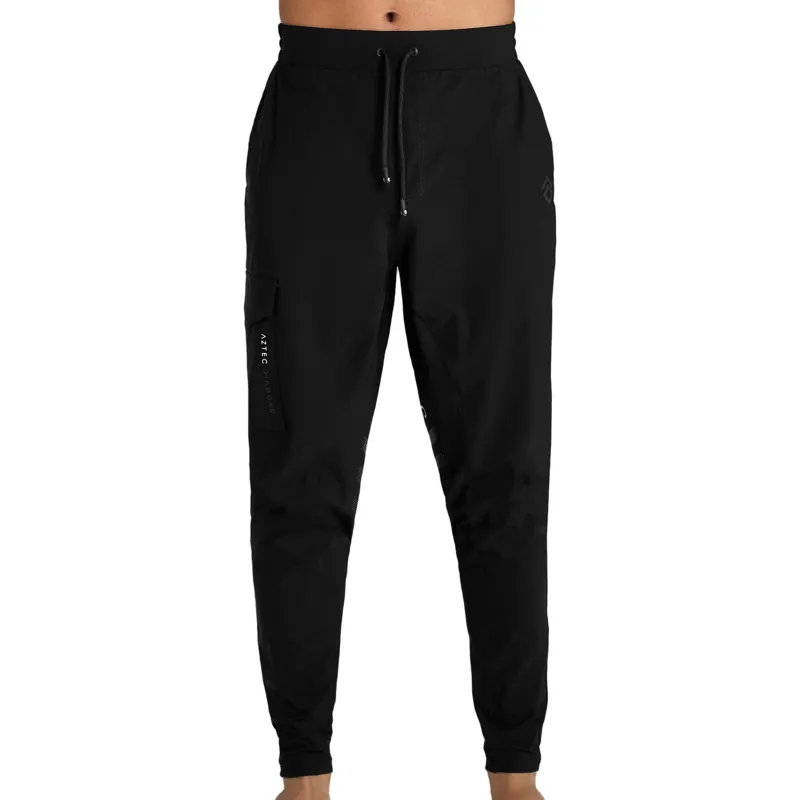 Aztec Diamond Core Mens Knee Grip Training Tights - Black