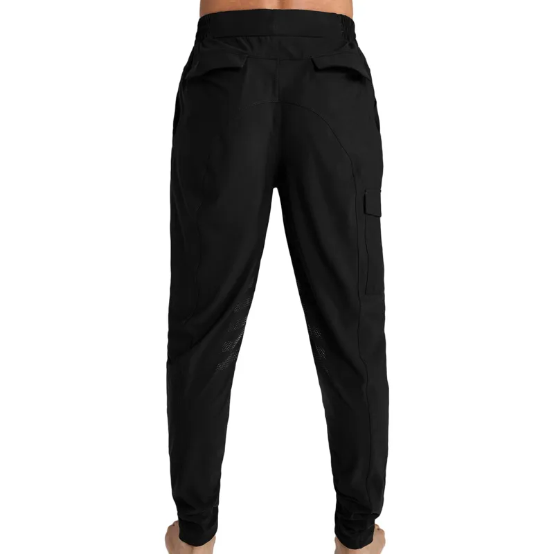 Aztec Diamond Core Mens Knee Grip Training Tights - Black-1