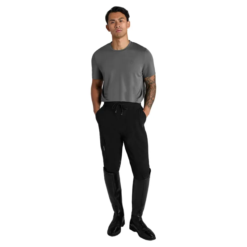 Aztec Diamond Core Mens Knee Grip Training Tights - Black-2