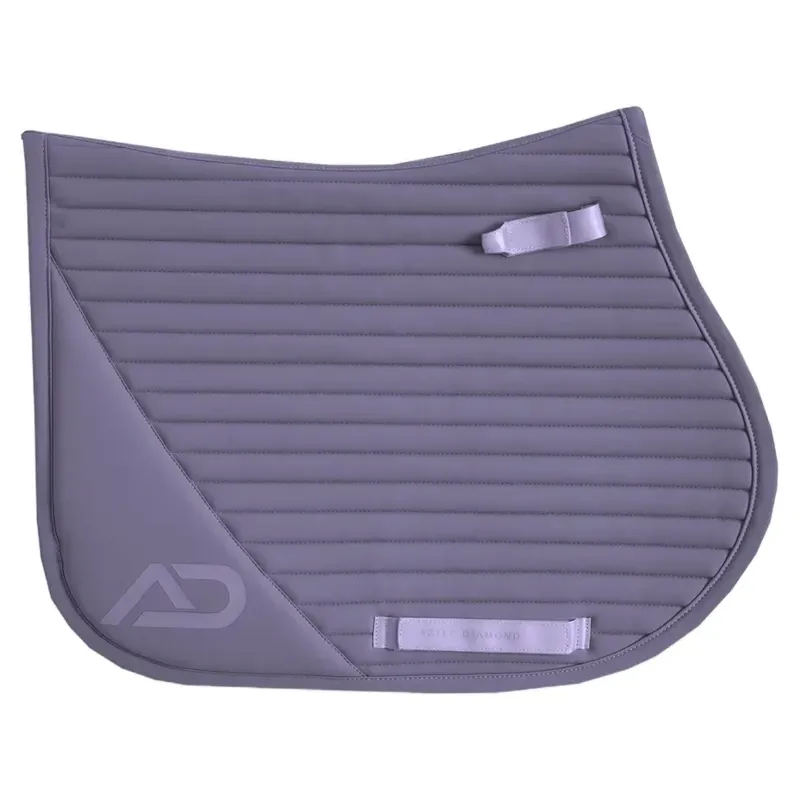 Aztec Diamond Young Rider Panel Saddle Pad - Amethyst-1