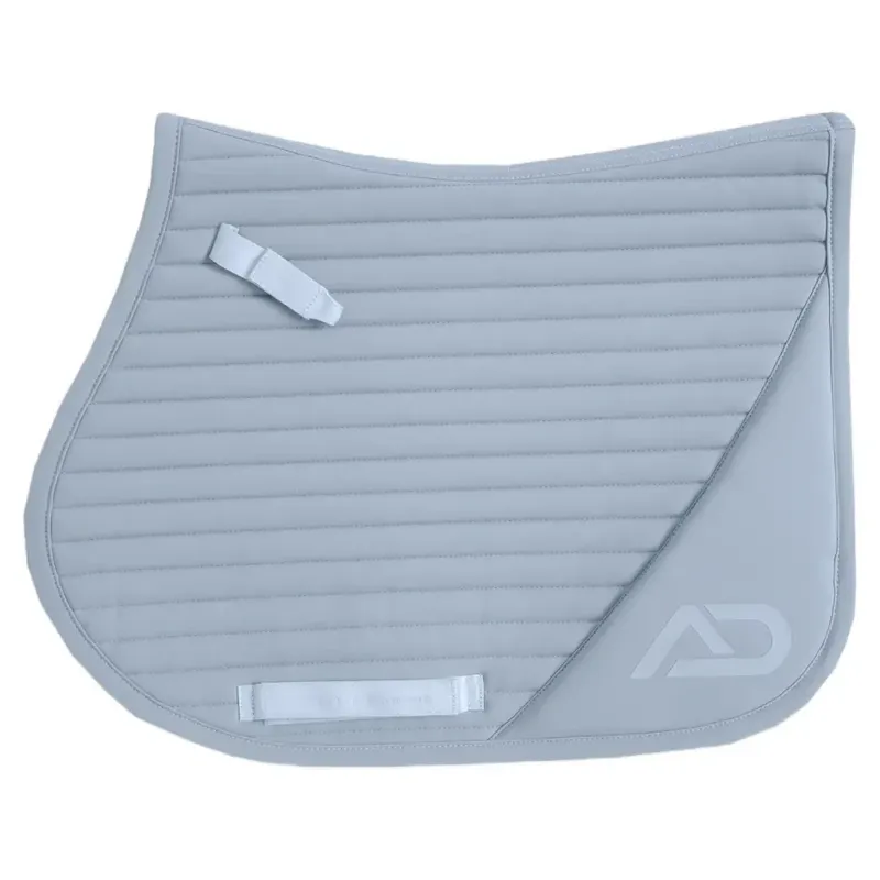 Aztec Diamond Young Rider Panel Saddle Pad - Ash Blue