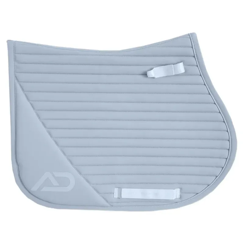 Aztec Diamond Young Rider Panel Saddle Pad - Ash Blue-2