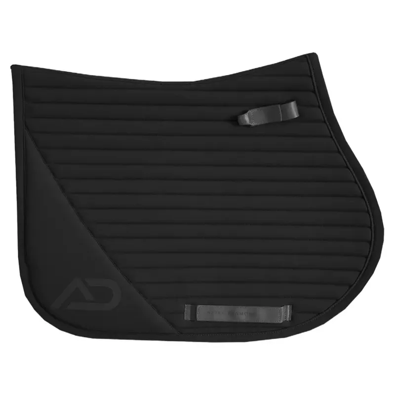Aztec Diamond Young Rider Panel Saddle Pad - Black-1