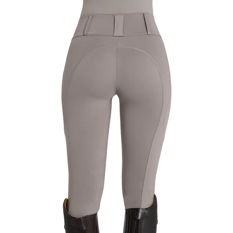 Aztec Diamond Sporting Goods Women's Knee Grip Riding Tights - Stone Pre-Order-5