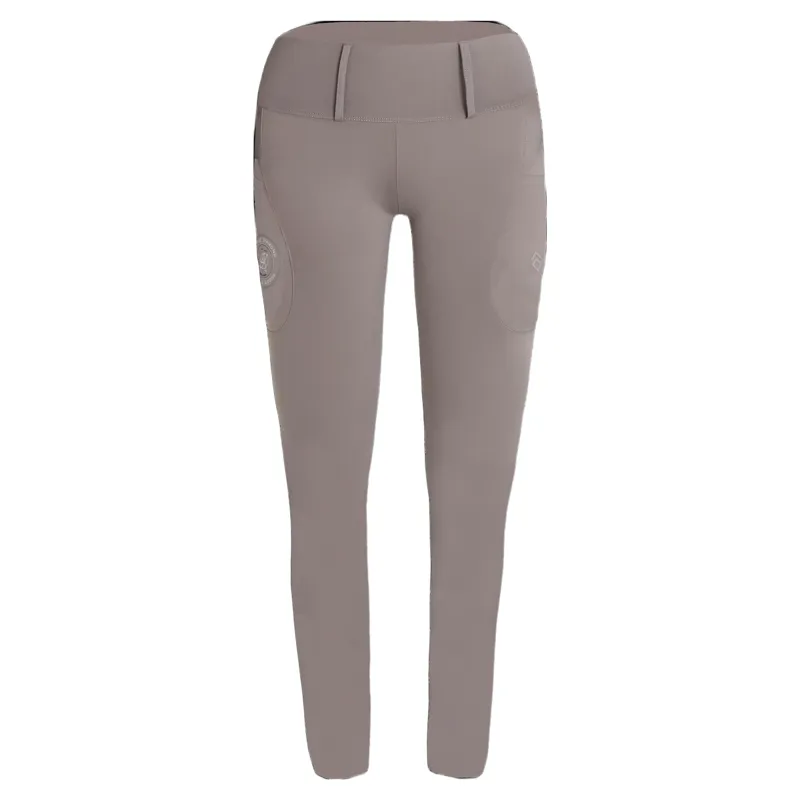 Aztec Diamond Sporting Goods Women's Knee Grip Riding Tights - Stone Pre-Order-6