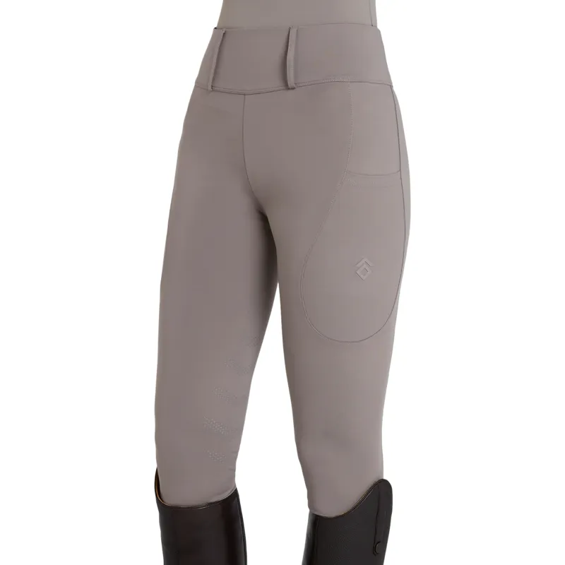 Aztec Diamond Sporting Goods Women's Knee Grip Riding Tights - Stone Pre-Order-3