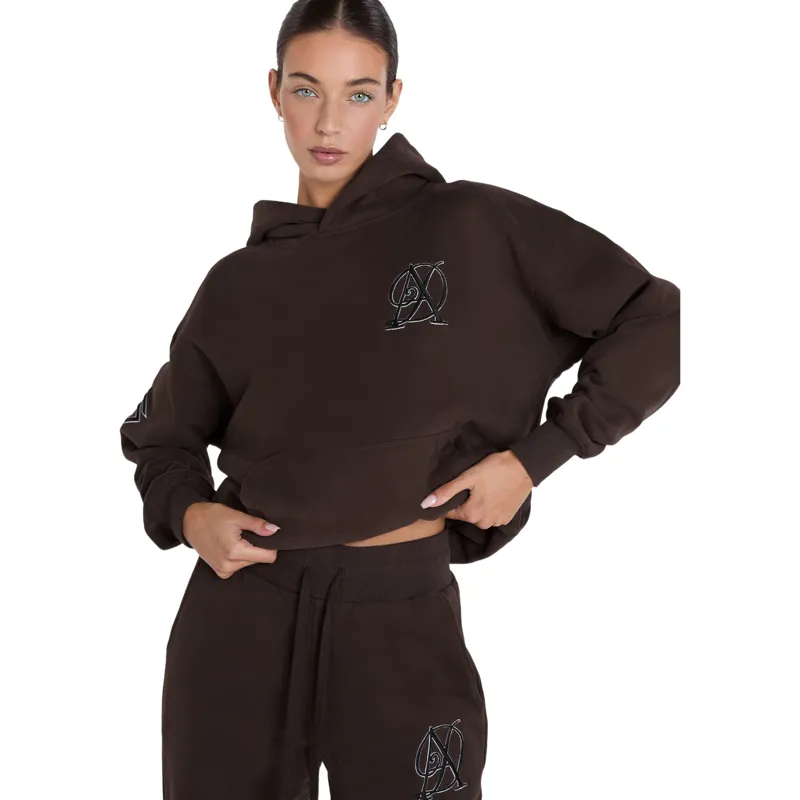 Aztec Diamond Sporting Goods Women's Pullover Hoodie - Cocoa-2