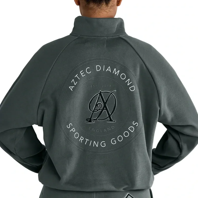 Aztec Diamond Sporting Goods Womens Half Zip Sweater - Fern-7