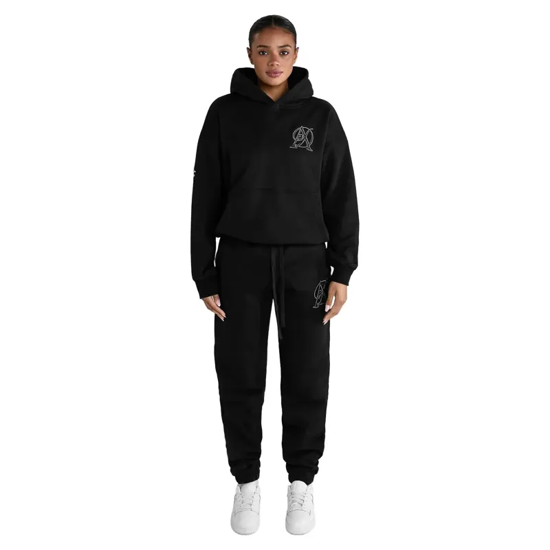 Aztec Diamond Sporting Goods Women's Pull On Hoodie - Black-3