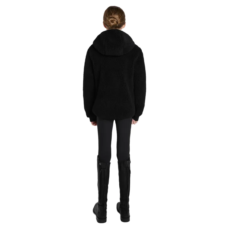Aztec Diamond Young Rider Teddy Fleece Jacket - Black-3
