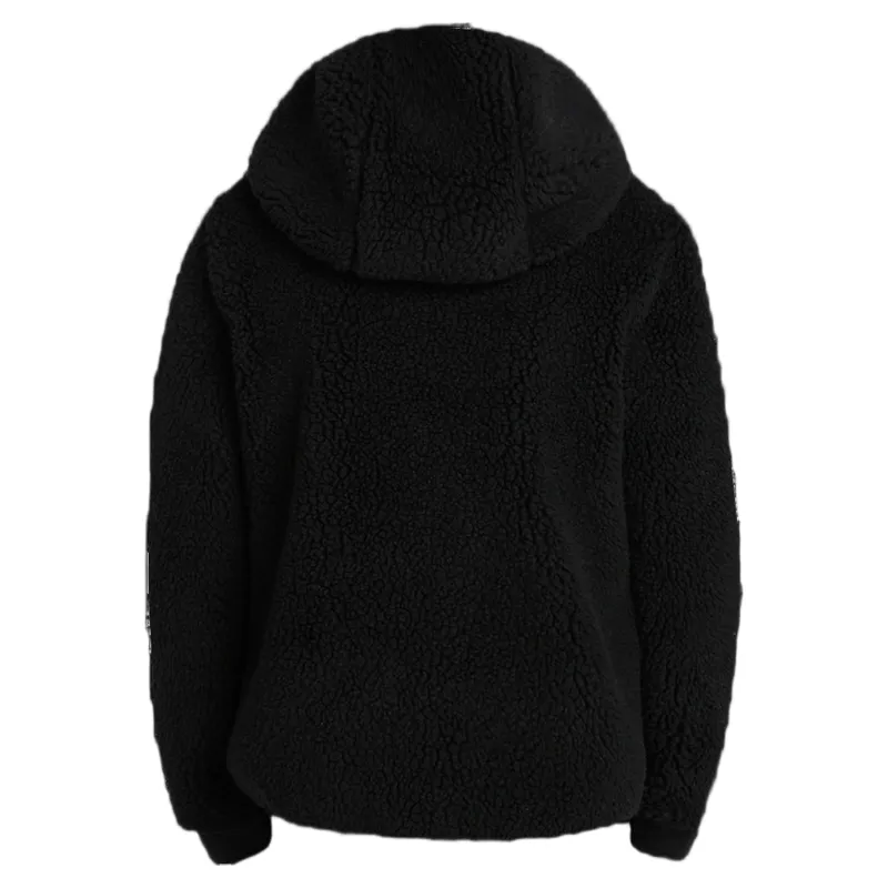 Aztec Diamond Young Rider Teddy Fleece Jacket - Black-5