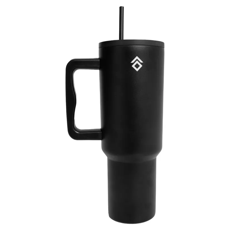 Aztec Diamond Thermal Tumbler - Black-1