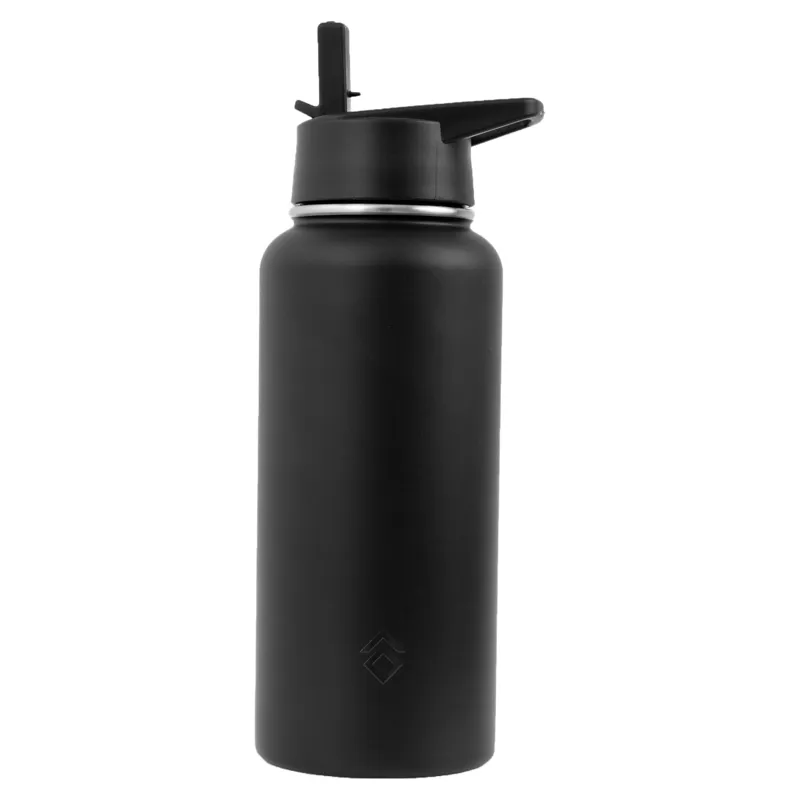 Aztec Diamond Thermal Water Bottle - Black-1