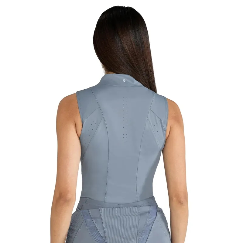 Aztec Diamond Core Sleeveless Women's Base Layer - Ash Blue-3