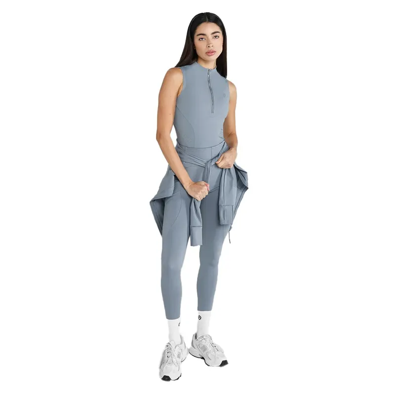 Aztec Diamond Core Sleeveless Women's Base Layer - Ash Blue-2