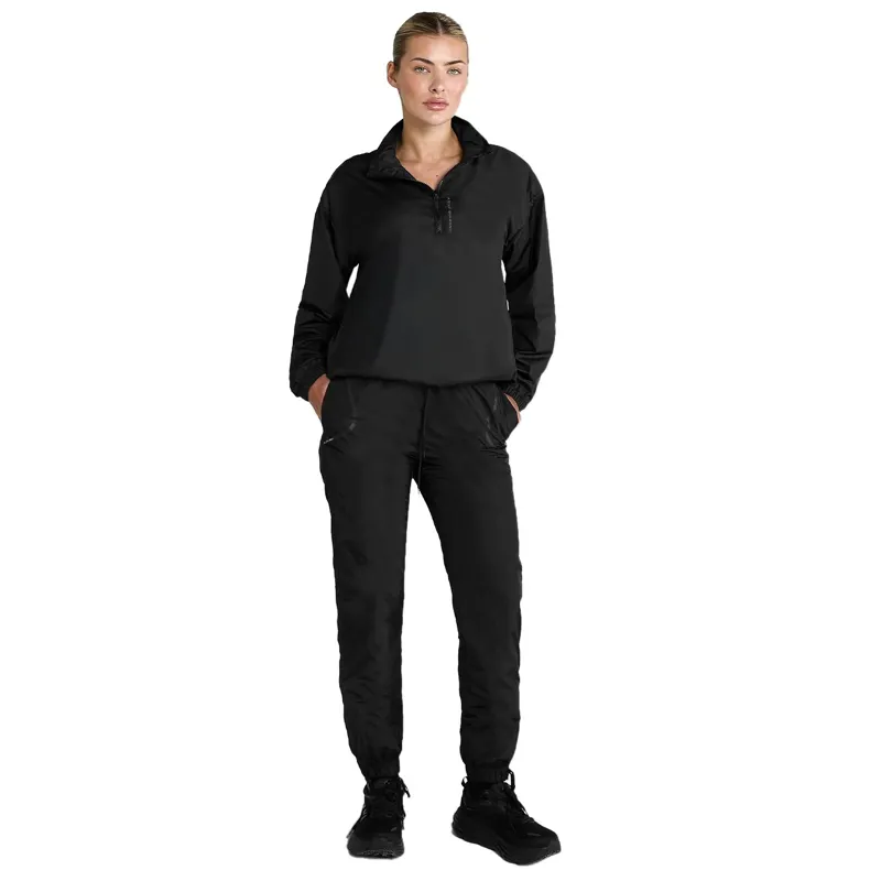 Aztec Diamond Waterproof Women's Half Zip Track Jacket - Black-4